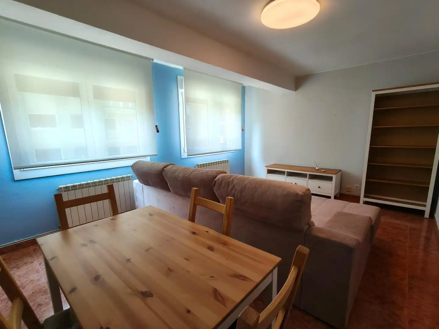 Wohnzimmer von Wohnung zur Miete in Zaragoza mit Heizung, Terrasse und Balkon