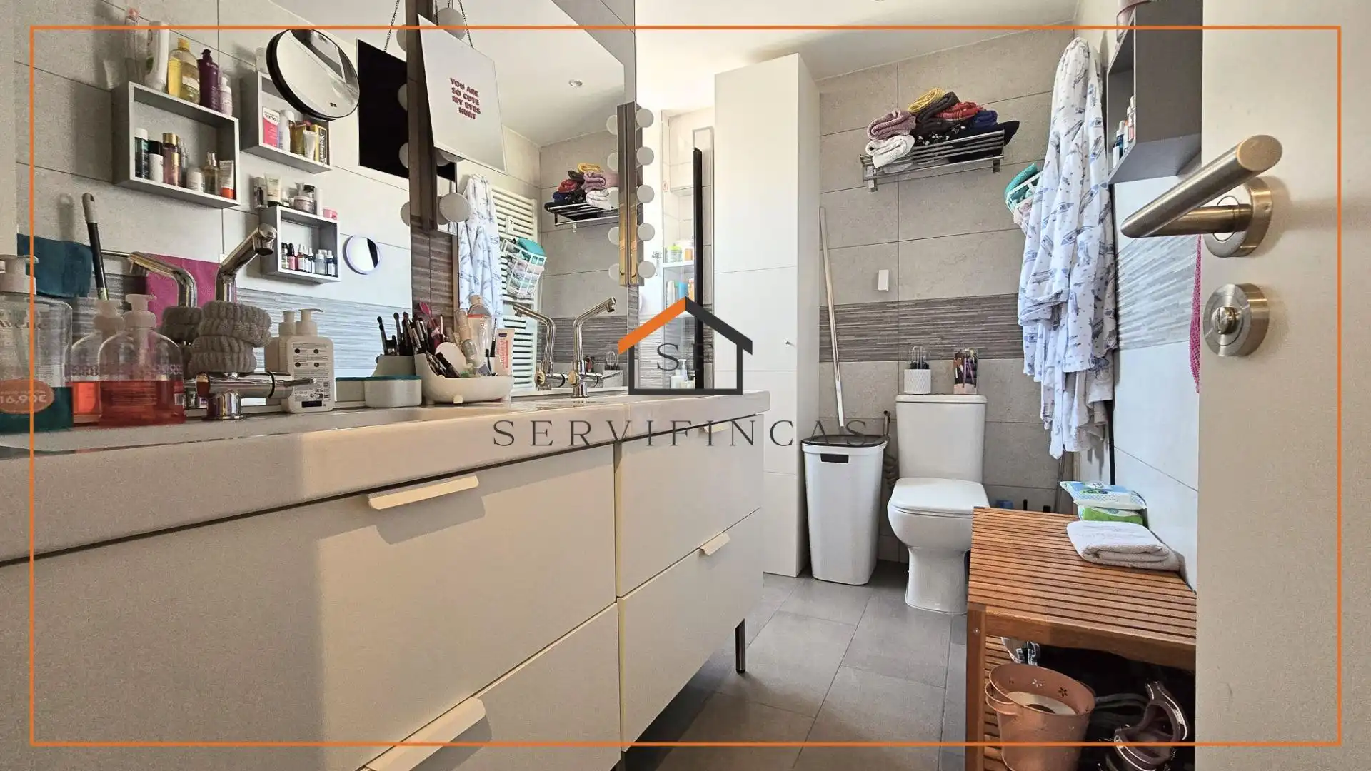Baño de Dúplex en venta en Madrid con Aire acondicionado, Trastero y Amueblado