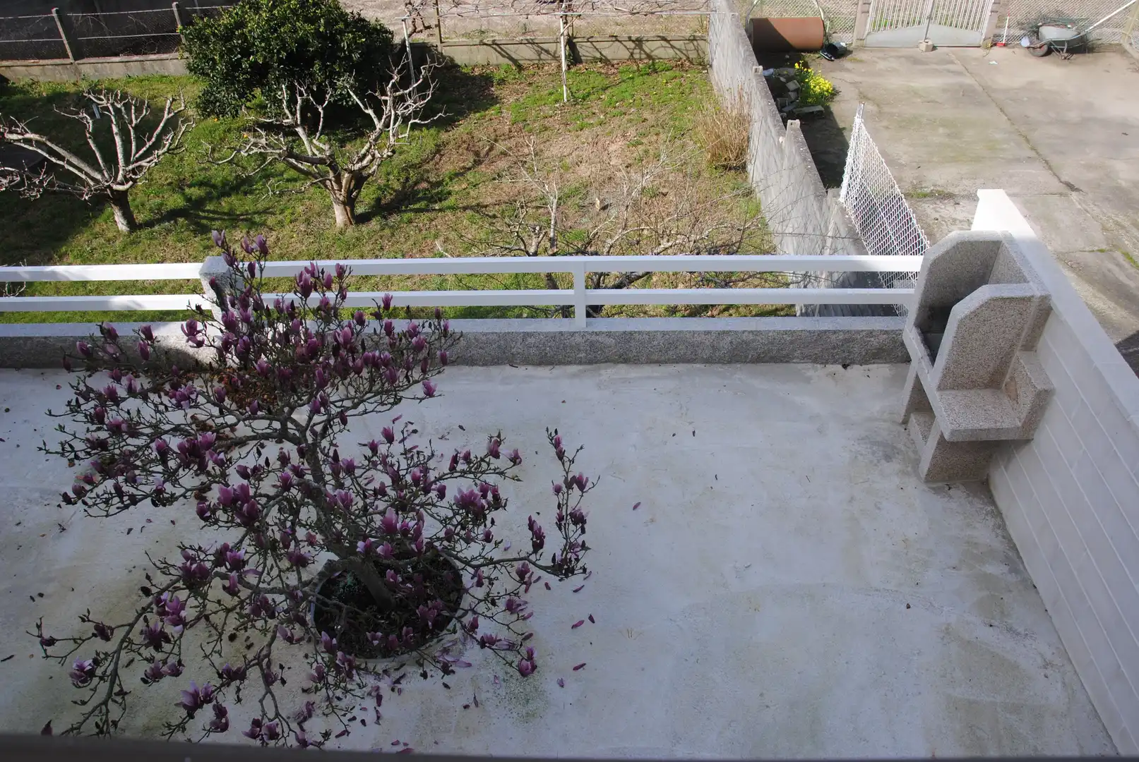 Garden of Houses for rent in Sanxenxo  with Private garden, Parquet flooring and Terrace