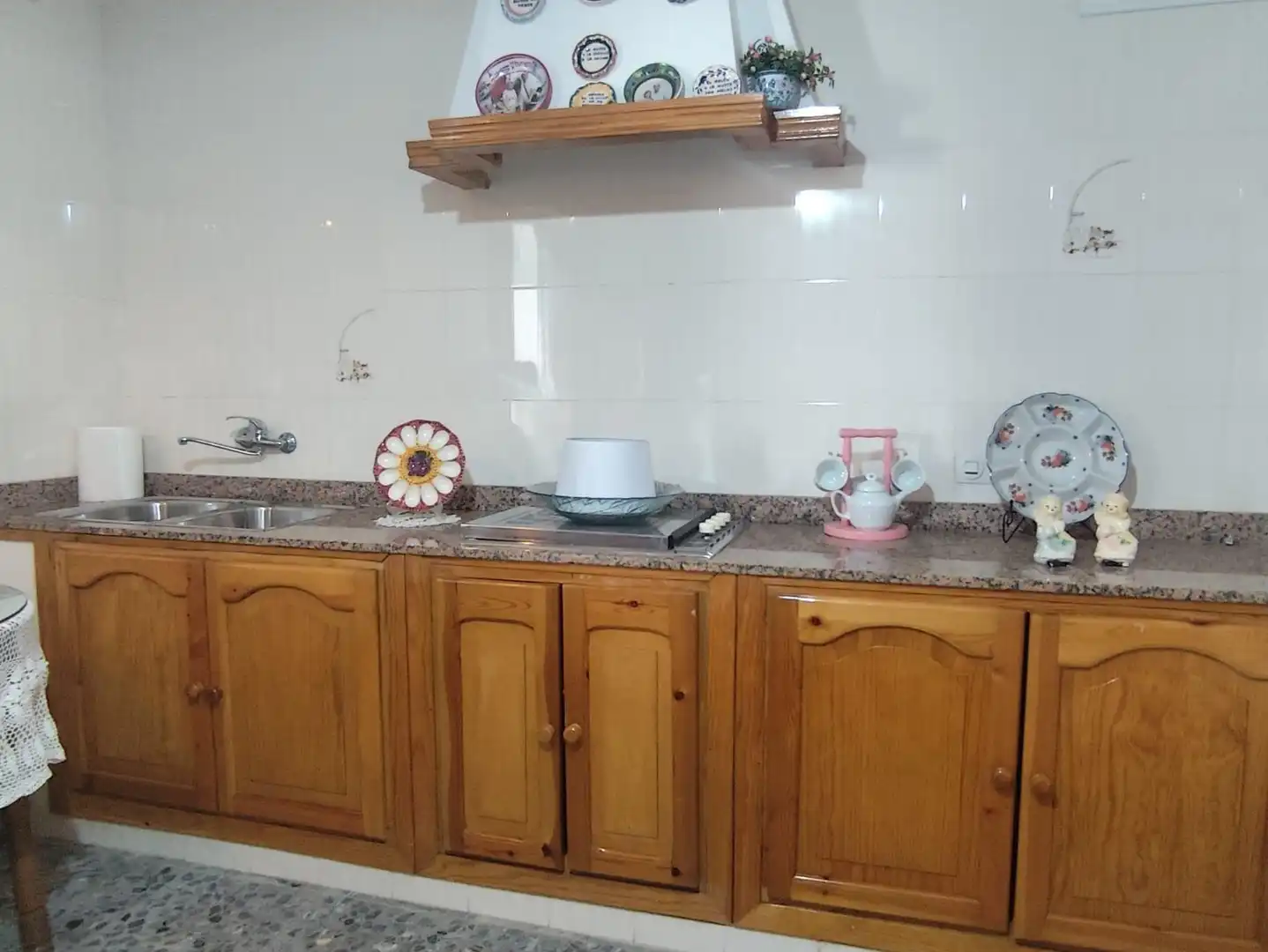 Cocina de Casa o chalet en venta en Carrión de los Céspedes con Aire acondicionado, Calefacción y Jardín privado