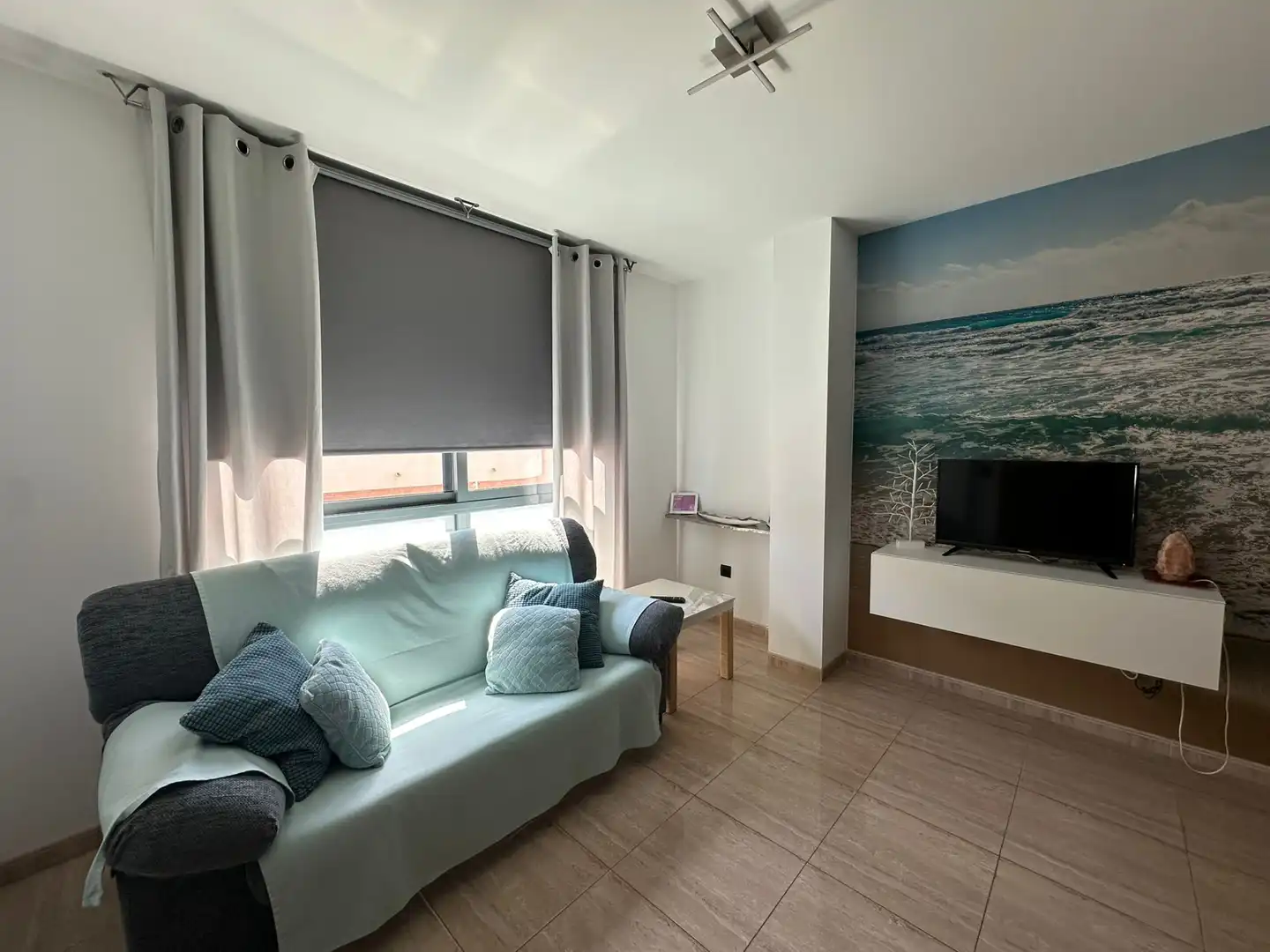 Living room of Flat for rent in Vinaròs  with Air Conditioner, Heating and Furnished