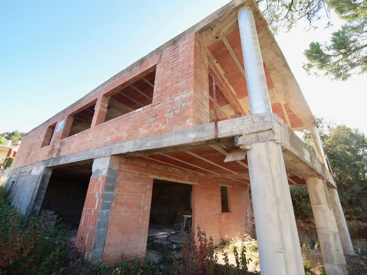 Vista exterior de Casa o xalet en venda en Talamanca amb Jardí privat, Terrassa i Balcó
