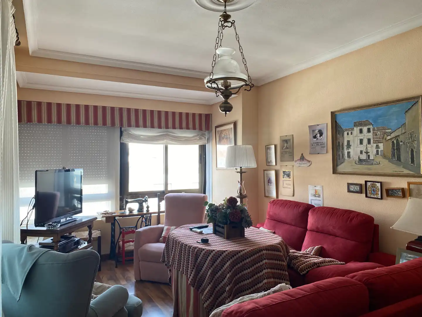 Sala d'estar de Pis en venda en Ciudad Real amb Aire condicionat, Calefacció i Parquet
