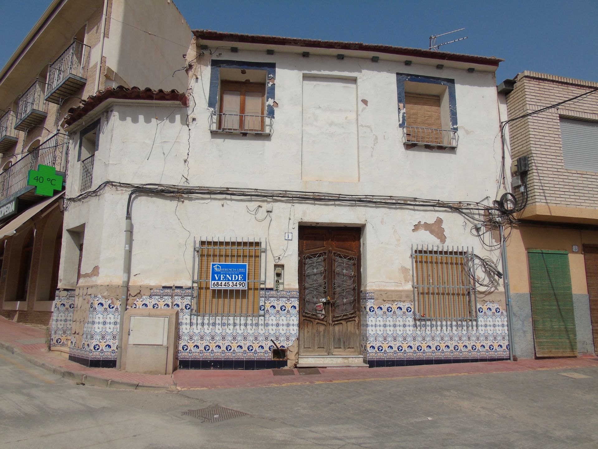 Vista exterior de Casa o xalet en venda en Lorquí