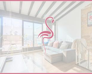 Living room of Attic for sale in  Palma de Mallorca  with Air Conditioner, Heating and Terrace