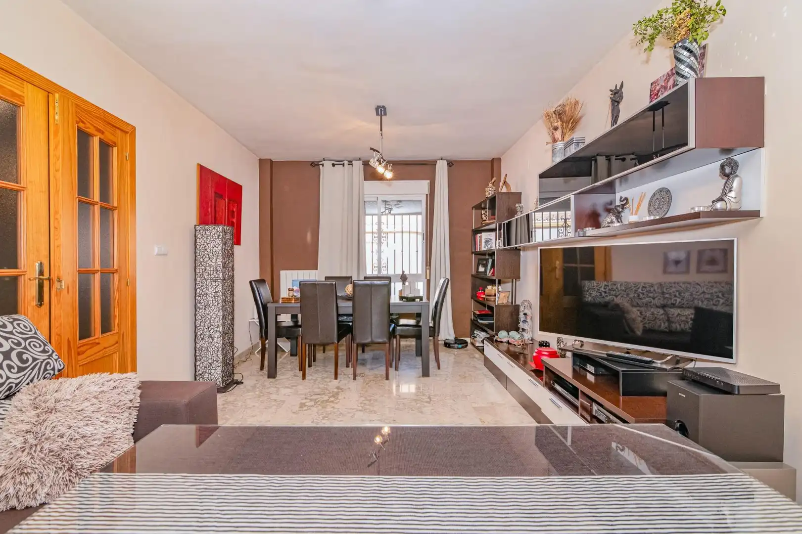 Sala de estar de Casa o chalet en venta en Cijuela con Aire acondicionado, Calefacción y Jardín privado