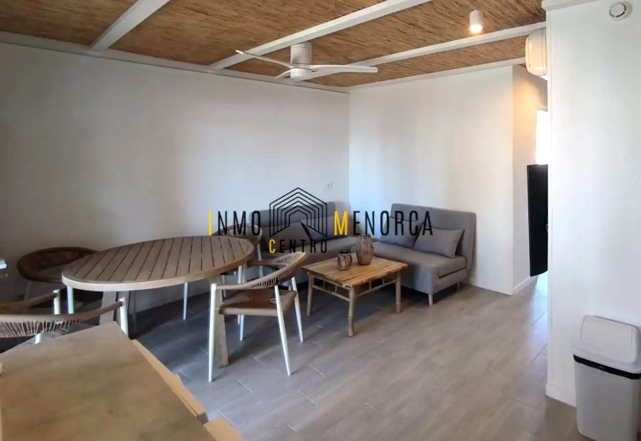 Living room of Ground floor for sale in Ciutadella de Menorca  with Air Conditioner, Terrace and Furnished
