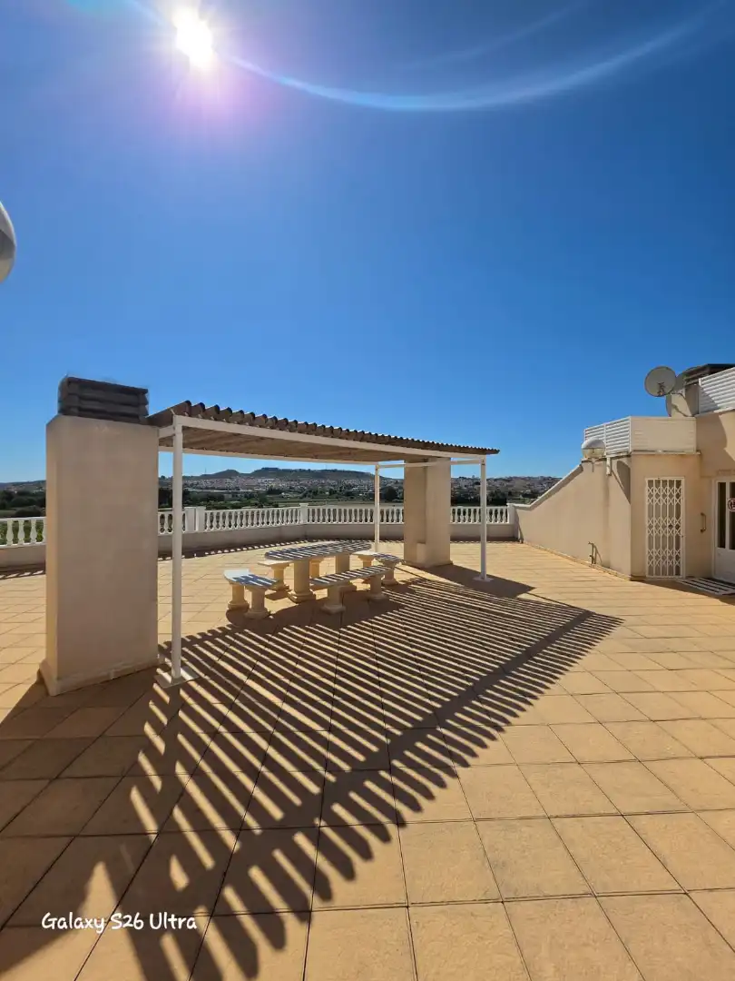 Terraza de Piso de alquiler en Formentera del Segura con Terraza, Amueblado y Piscina comunitaria