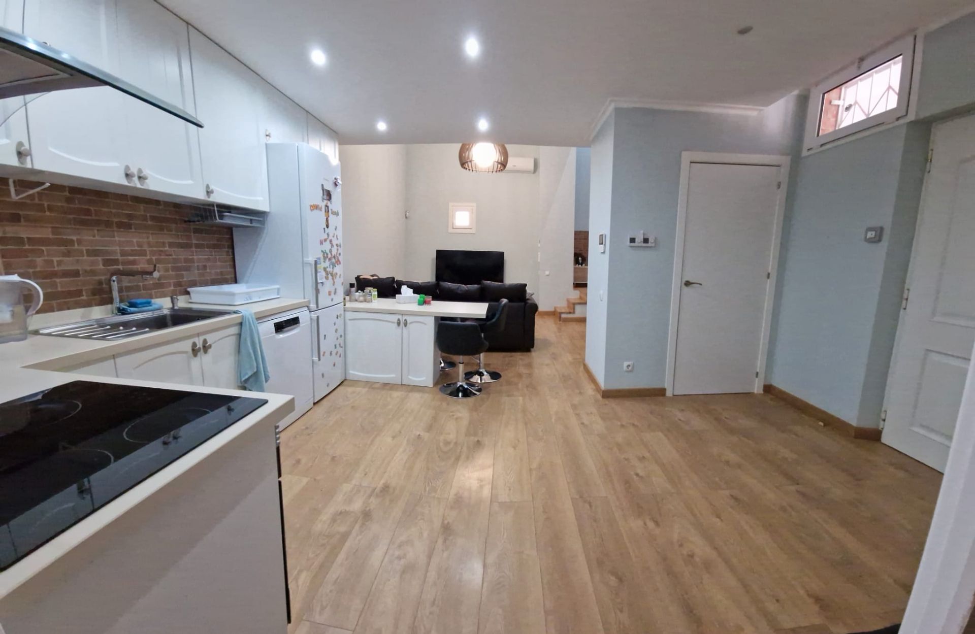 Cocina de Dúplex en venta en  Barcelona Capital con Aire acondicionado y Amueblado