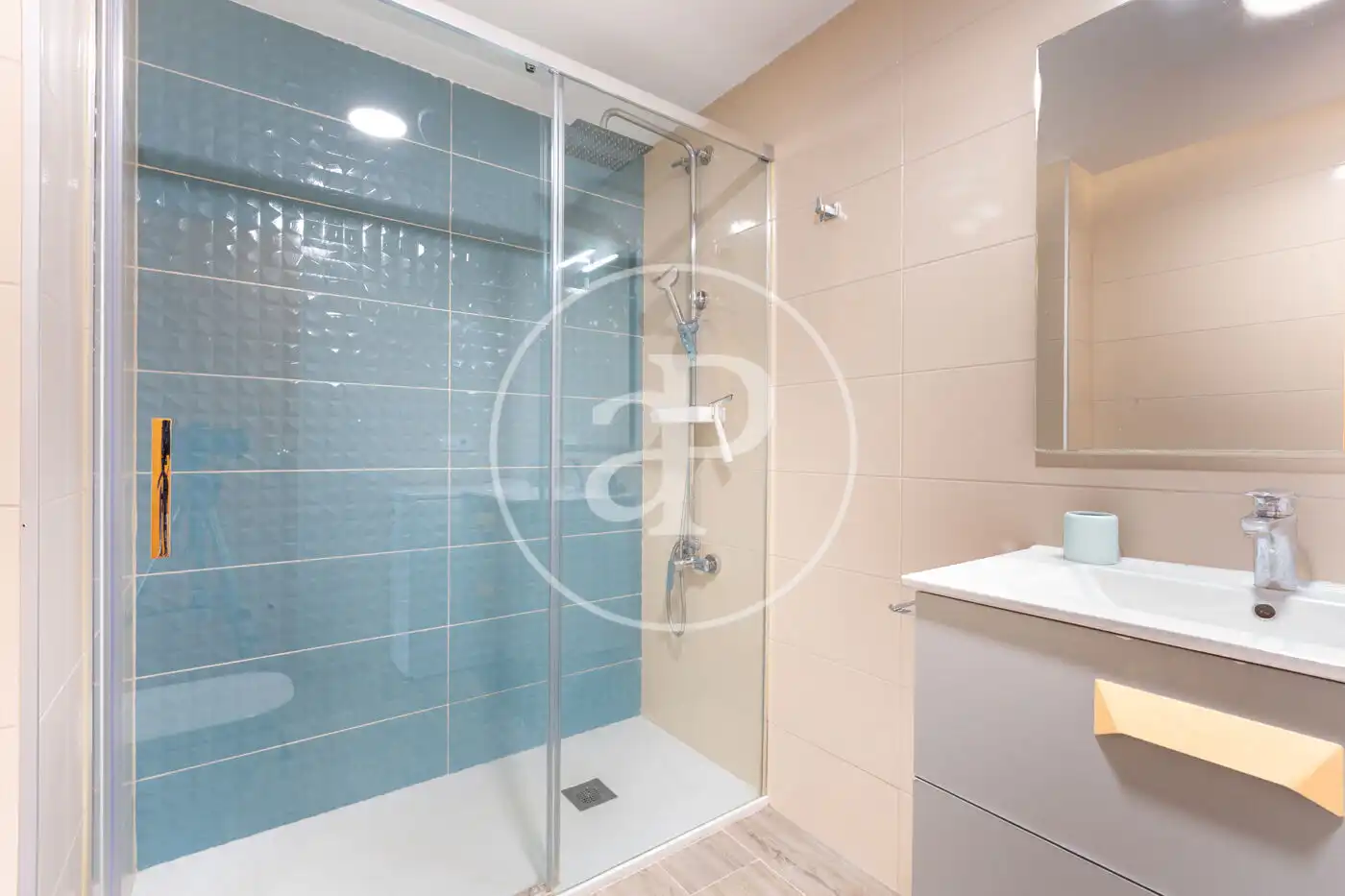 Bathroom of Flat for rent in Canet d'En Berenguer  with Air Conditioner, Heating and Private garden