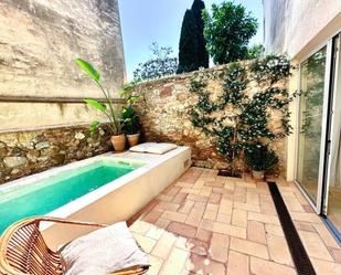 Terrassa de Casa o xalet de lloguer en Parlavà amb Aire condicionat, Calefacció i Jardí privat