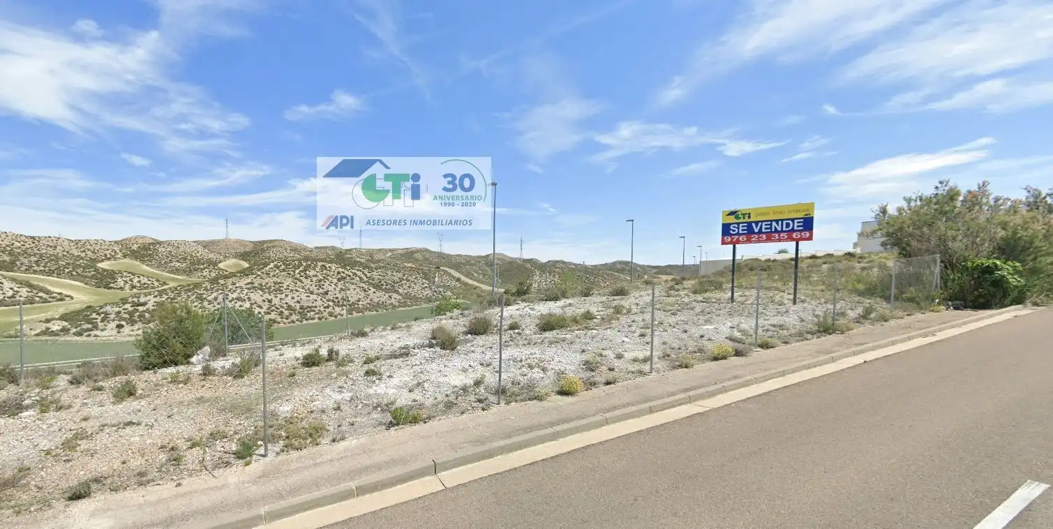 Exterior view of Industrial land for rent in Cuarte de Huerva