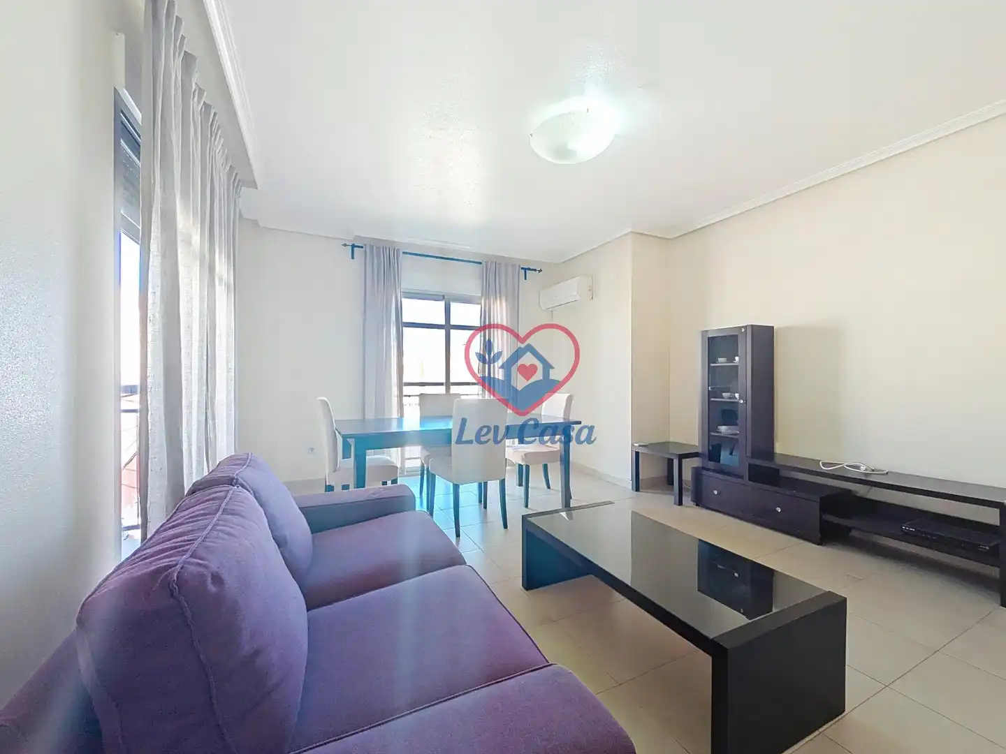 Sala de estar de Piso en venta en Murcia con Aire acondicionado y Amueblado