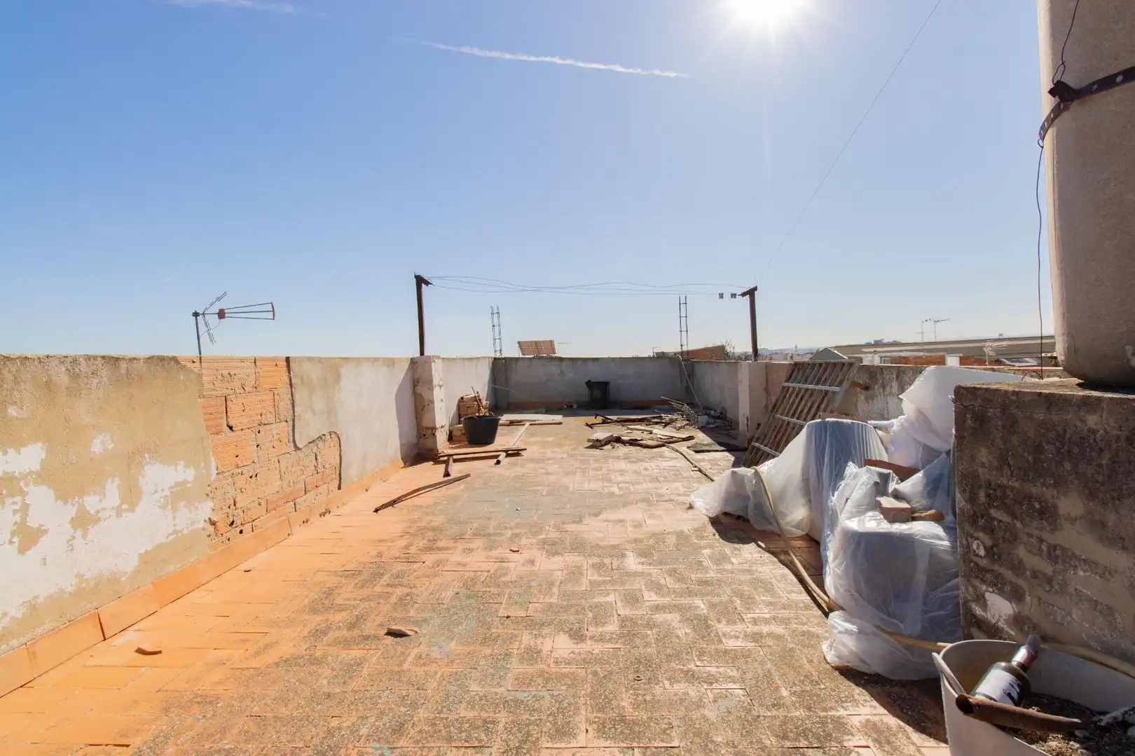 Terrasse von Maisonette zum Verkauf in Massamagrell mit Klimaanlage, Terrasse und Balkon