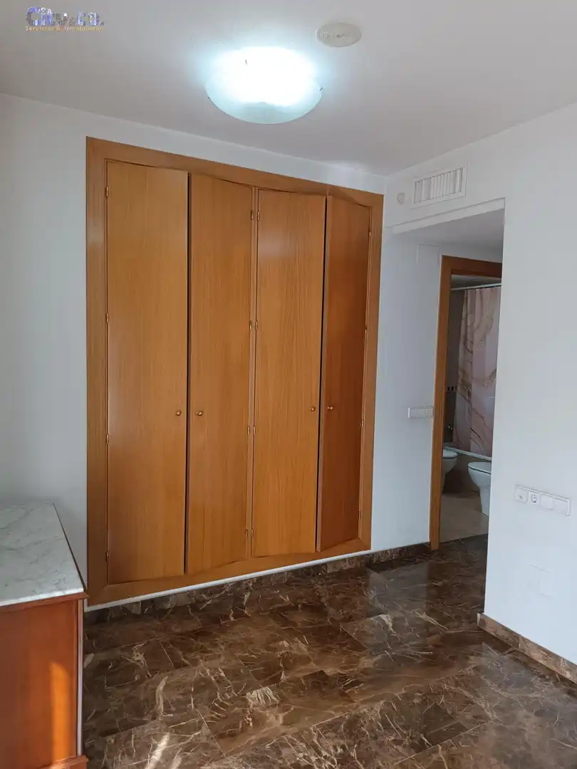 Schlafzimmer von Wohnung zur Miete in Murcia mit Klimaanlage und Möbliert