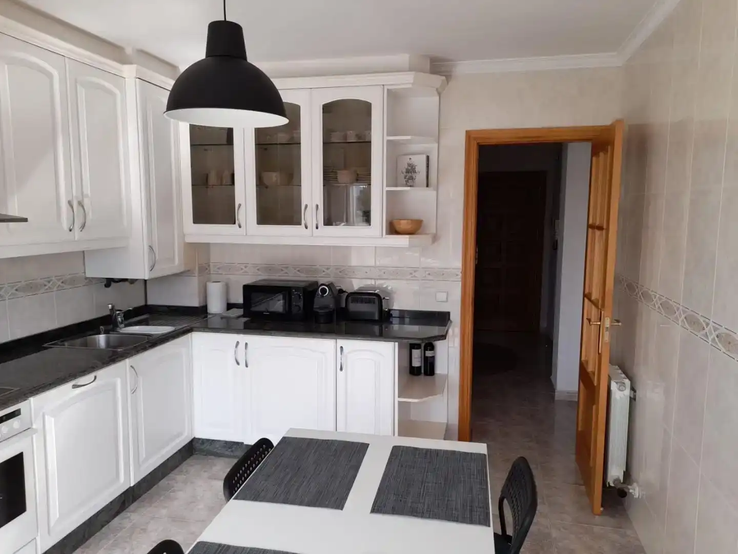 Küche von Wohnung zur Miete in Vilagarcía de Arousa mit Möbliert und Balkon