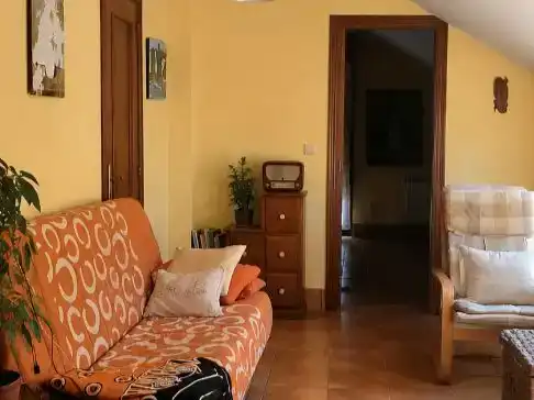 Living room of Houses for sale in Ares  with Private garden, Parquet flooring and Terrace