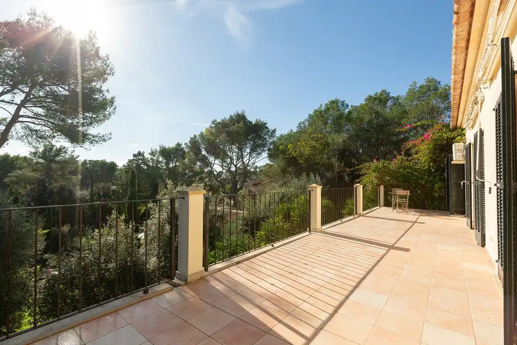 Terrassa de Casa o xalet en venda en Sa Pobla amb Aire condicionat, Jardí privat i Terrassa