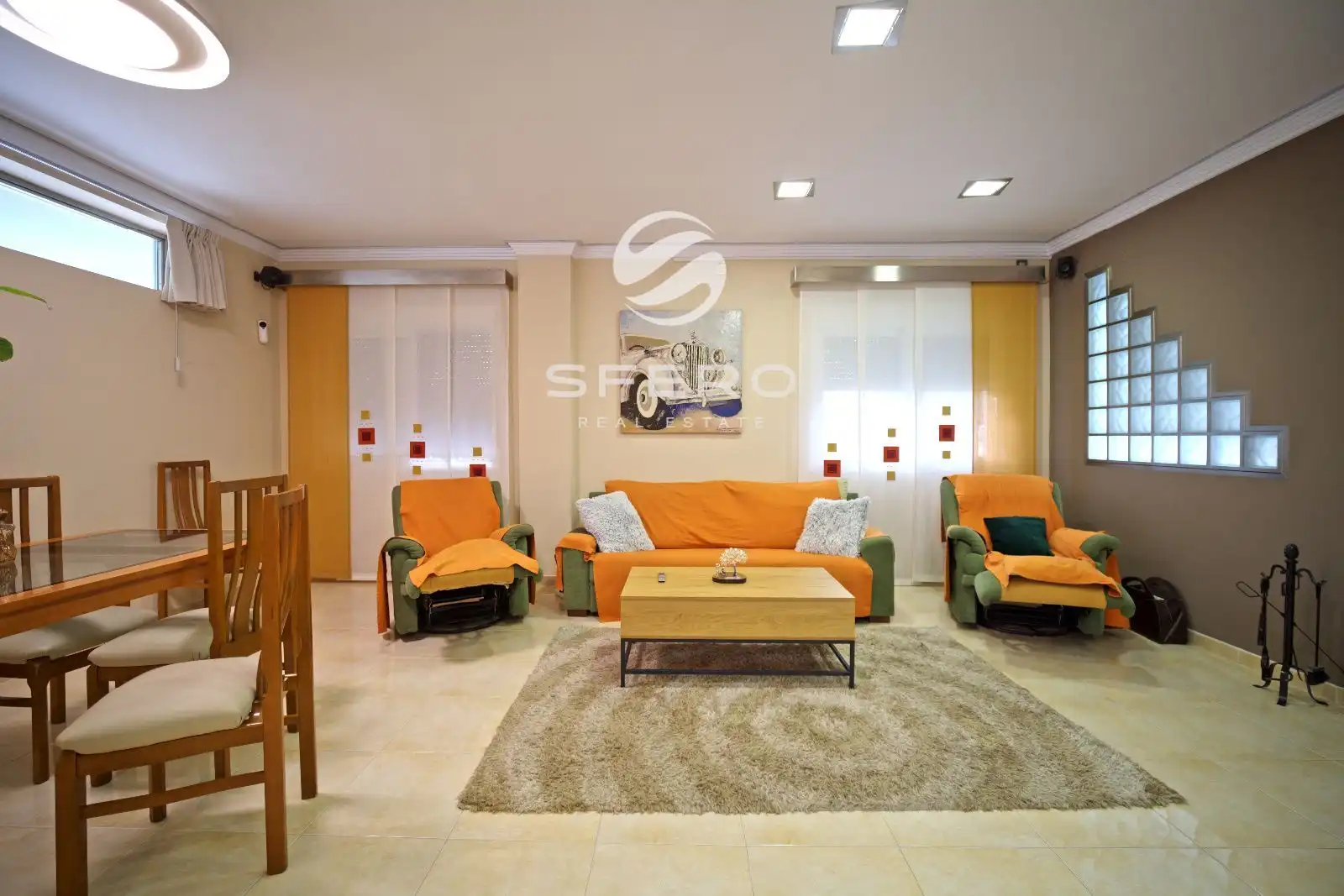 Living room of Houses for sale in Canals, Valencia