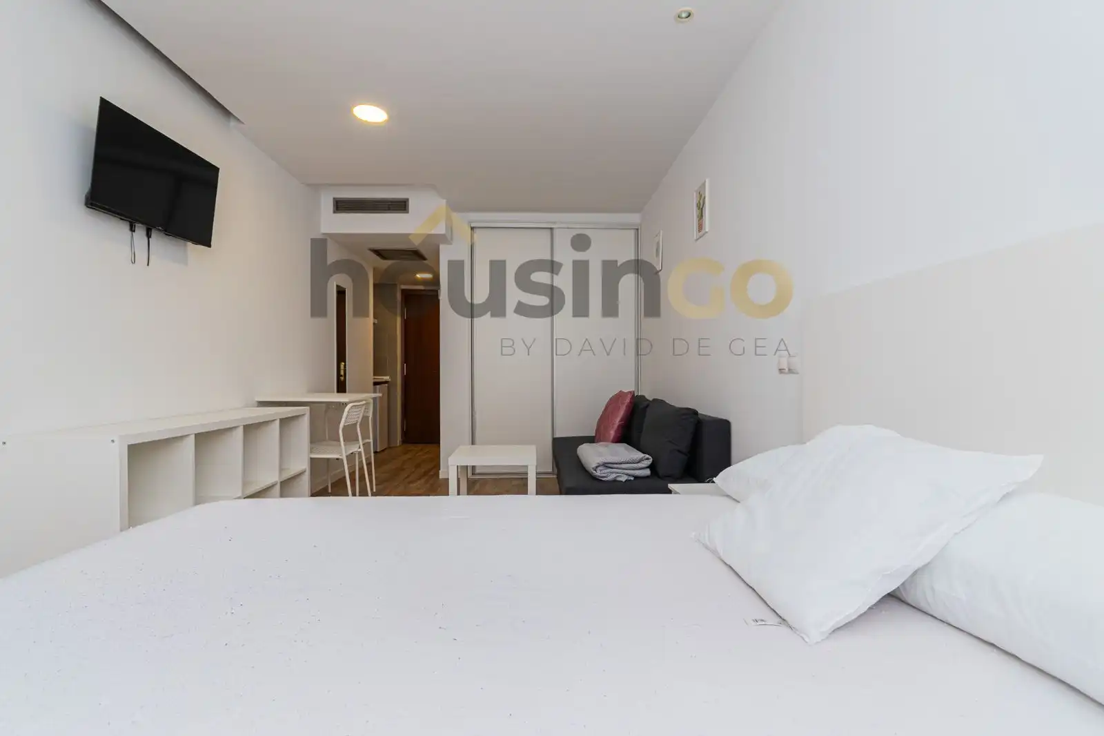 Habitación de Estudio de alquiler en Madrid con Aire acondicionado, Calefacción y Parquet