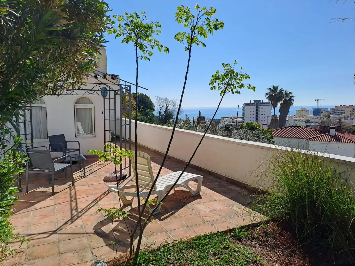 Terrasse von Haus oder Chalet zum Verkauf in Torremolinos mit Privatgarten und Terrasse