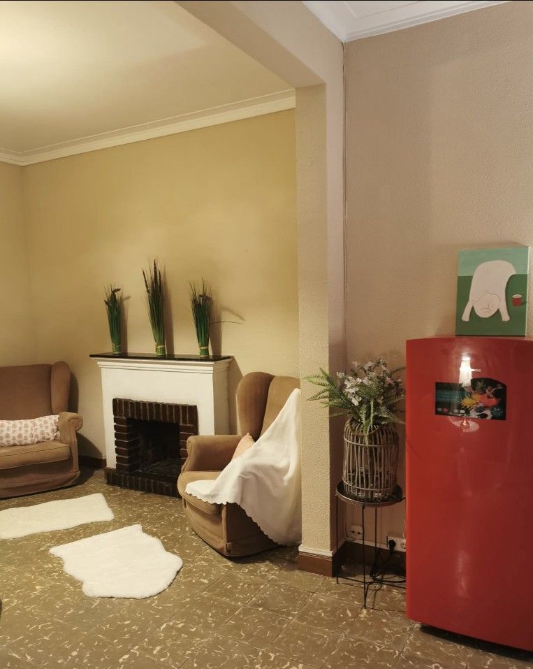 Sala d'estar de Apartament en venda en  Barcelona Capital amb Aire condicionat i Calefacció