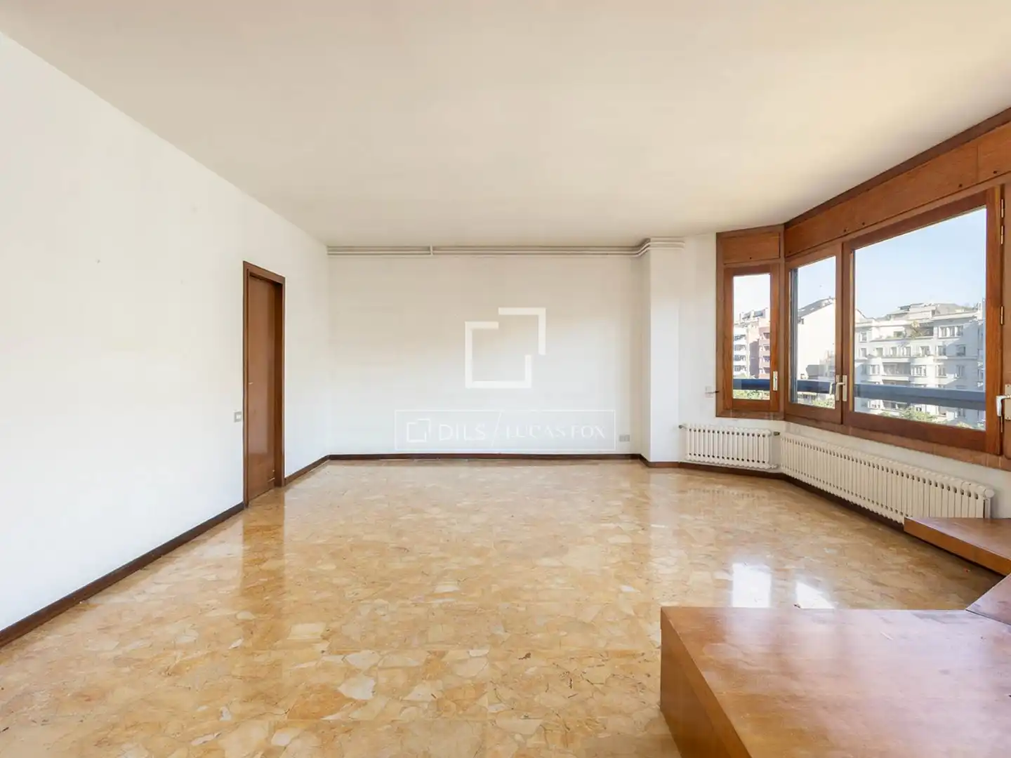 Sala d'estar de Àtic en venda en Barcelona amb Terrassa, Piscina i Balcó