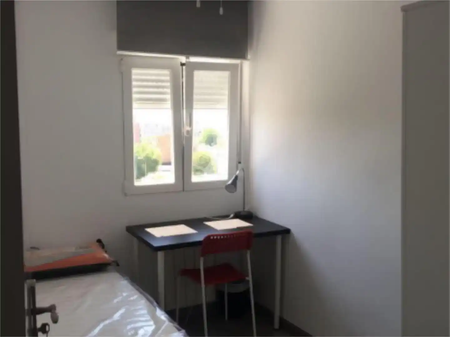 Schlafzimmer von Wohnung zur Miete in  Madrid Capital mit Klimaanlage