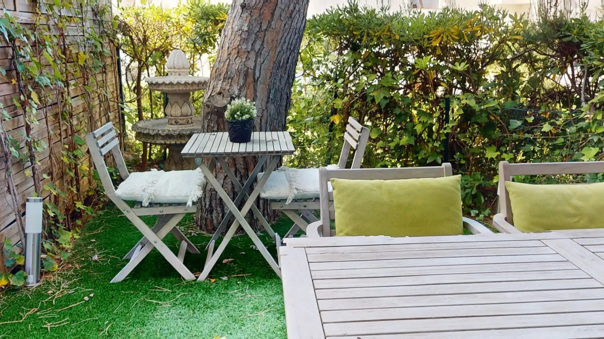 Terraza de Casa adosada en venta en Castell d'Aro, Platja d'Aro i s'Agaró con Aire acondicionado, Calefacción y Jardín privado