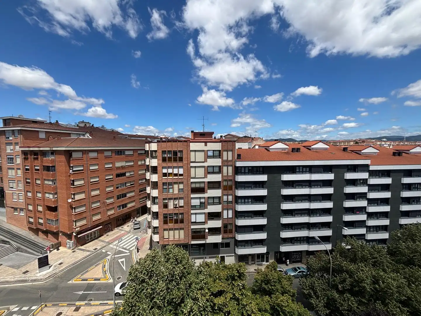 Exterior view of Flat for rent in  Pamplona / Iruña  with Heating, Parquet flooring and Terrace