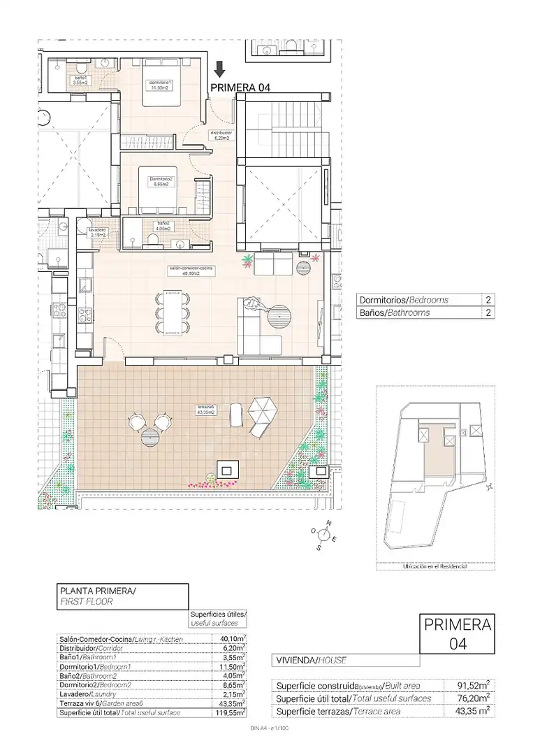 Apartment with terrace for sale in Hondón de las Nieves / El Fondó de les Neus, imagen 29