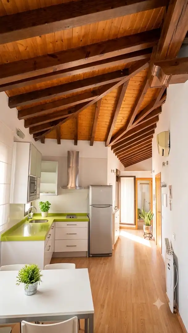 Kitchen of Apartments for rent in Toledo  with Air Conditioner, Heating and Parquet flooring