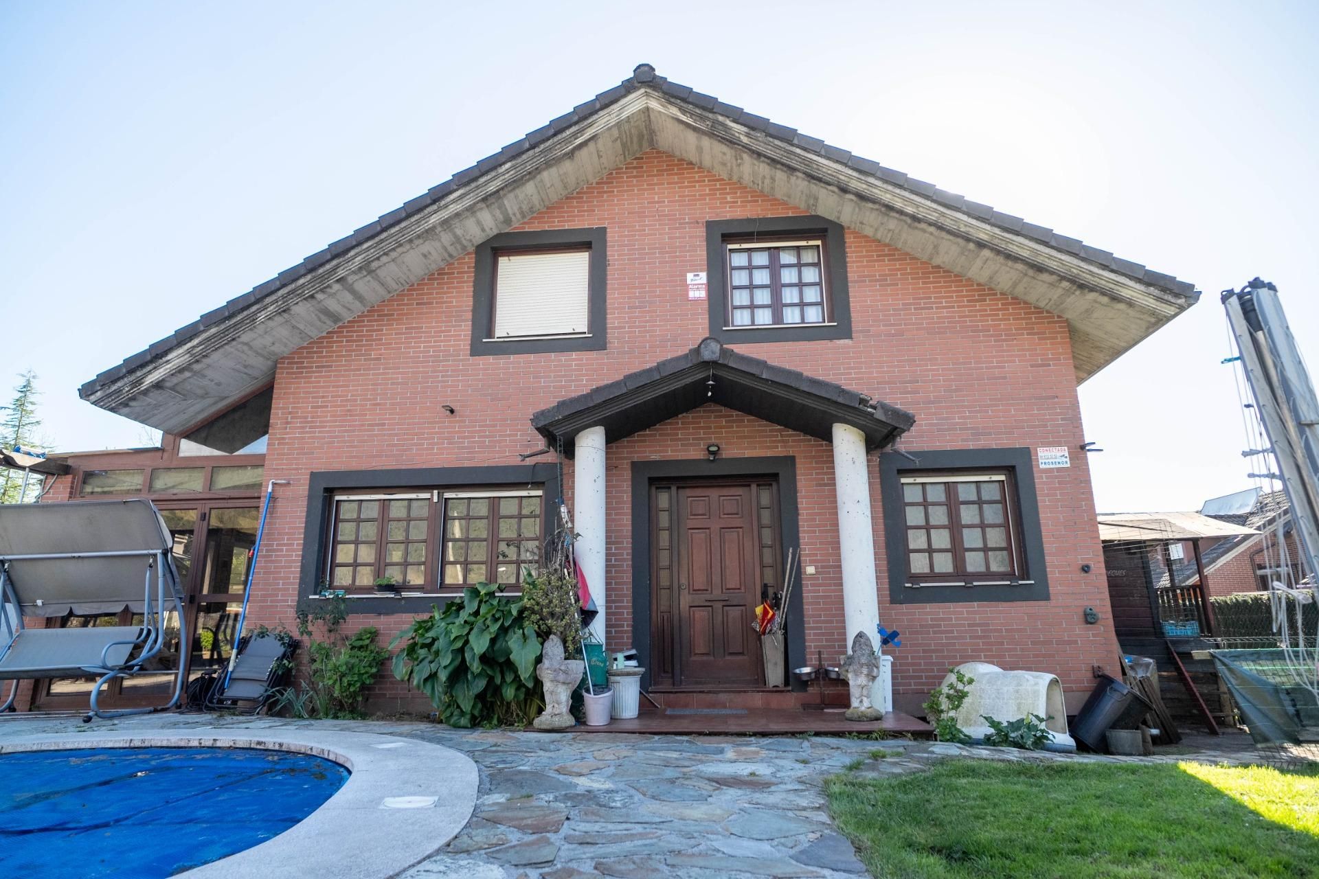 Exterior view of Single-family semi-detached for sale in Guriezo  with Heating, Private garden and Terrace