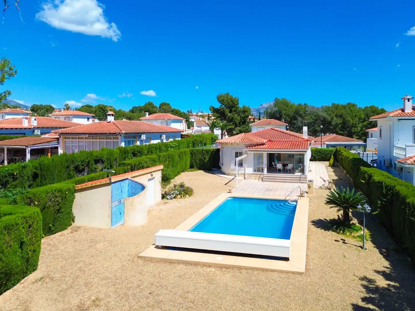 Vista exterior de Casa o chalet en venta en La Nucia