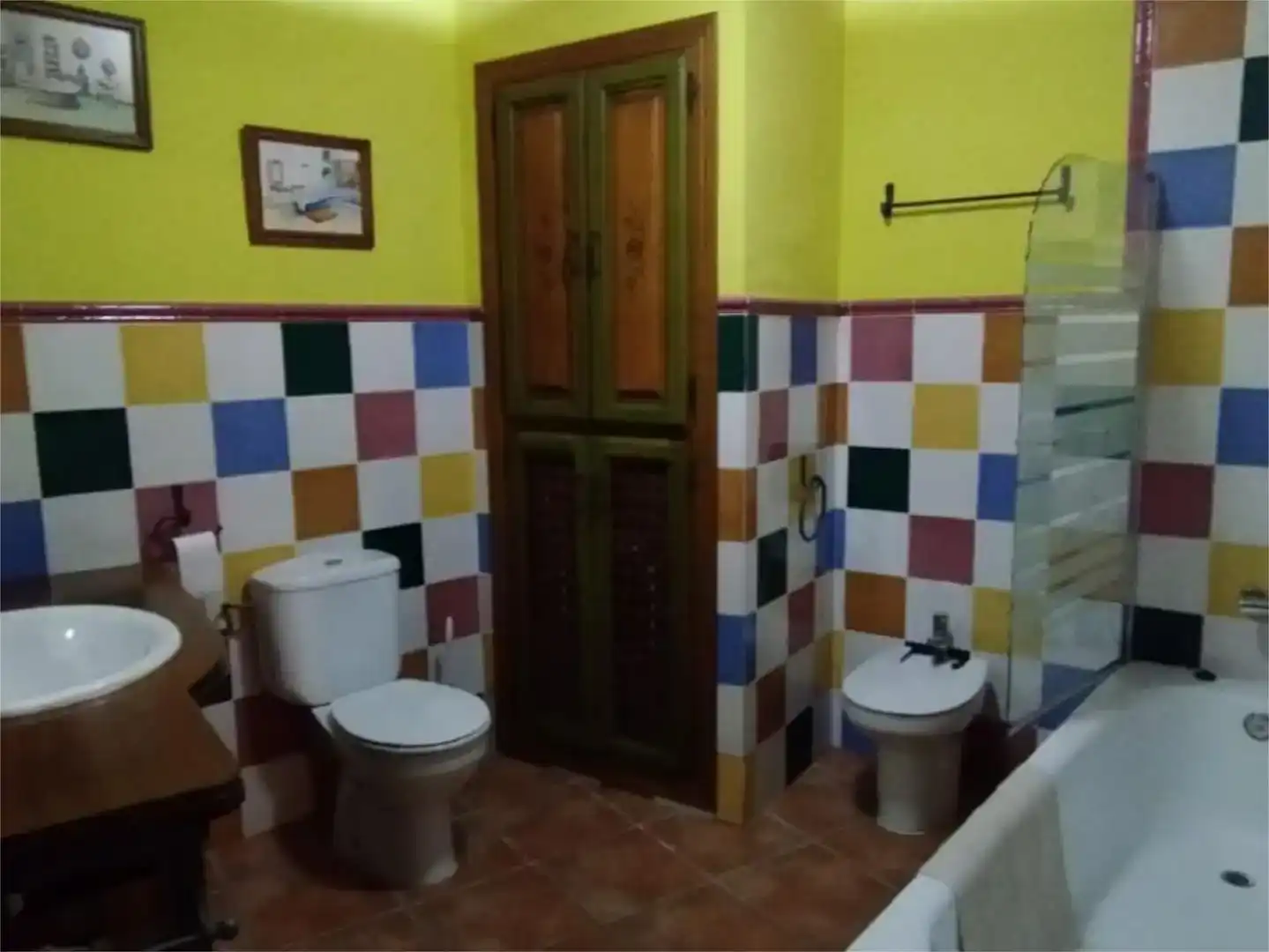 Badezimmer von Erdgeschoss zur Miete in Benalauría mit Möbliert