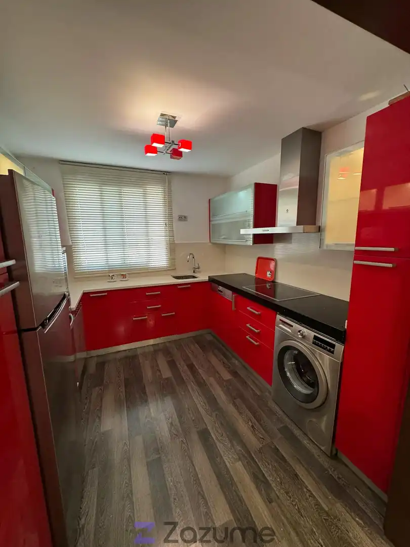 Kitchen of Flat for rent in Zaragoza  with Air Conditioner, Heating and Parquet flooring