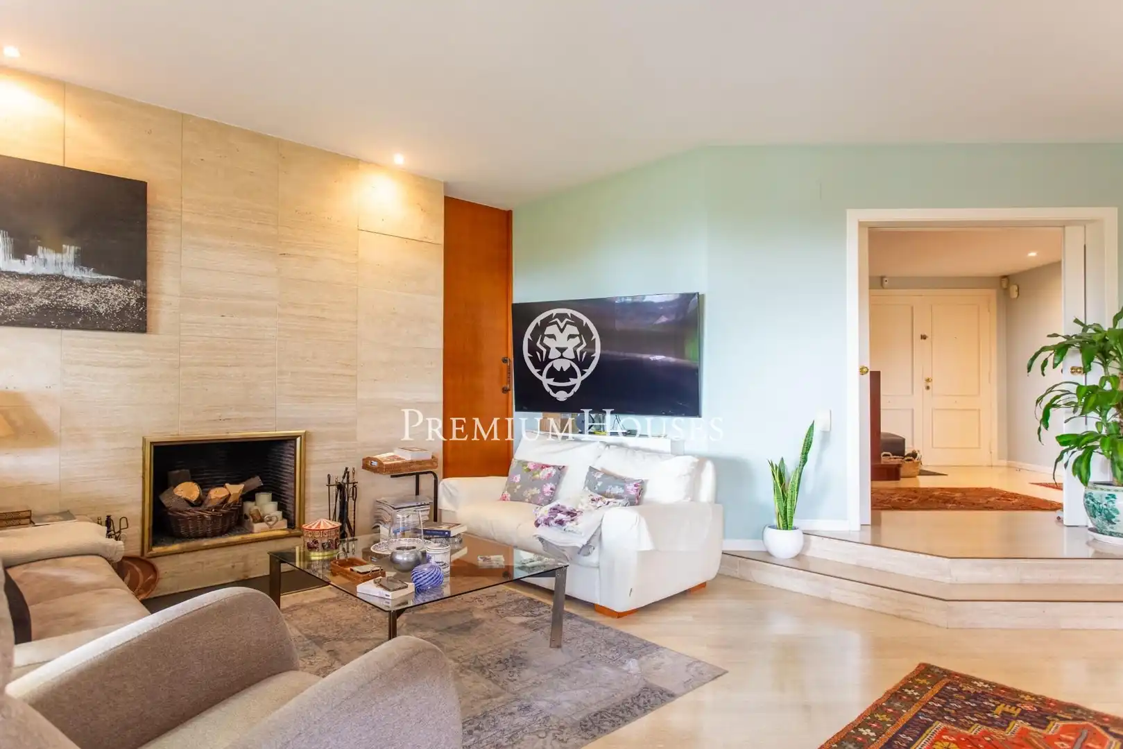 Sala d'estar de Casa o xalet en venda en Les Bilbenyes