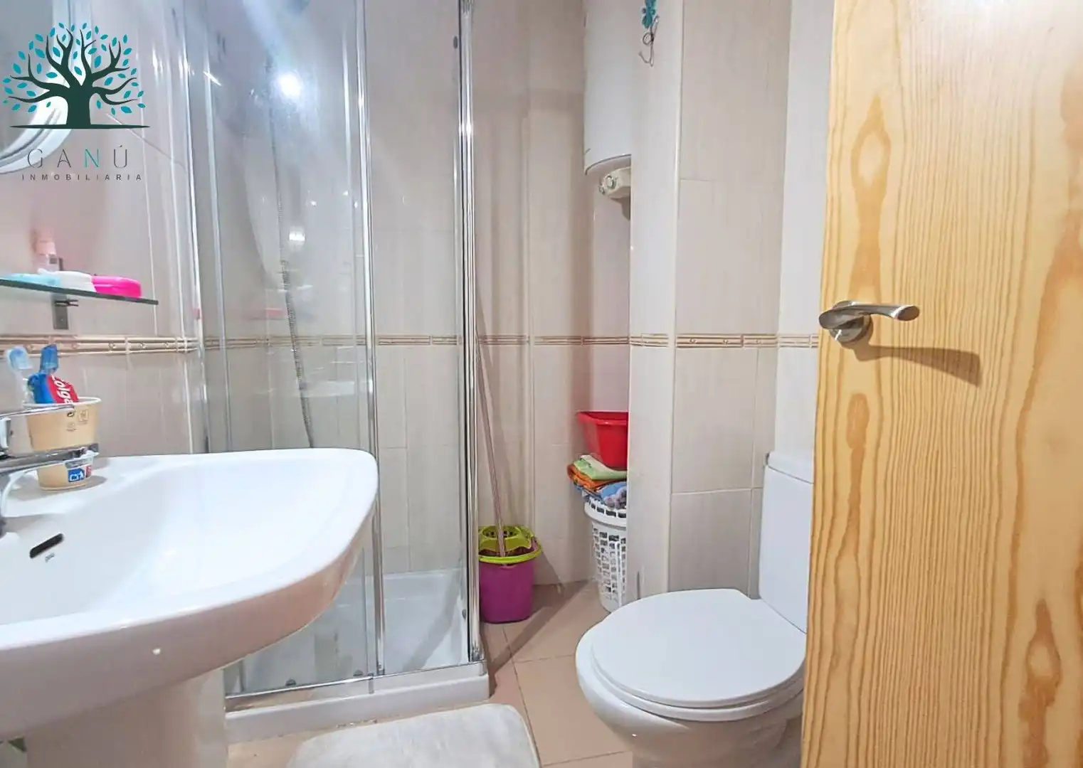 Bathroom of Apartments for sale in Mazarrón  with Air Conditioner, Terrace and Furnished