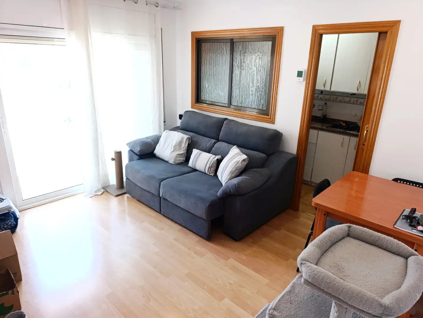 Living room of Flat for sale in Pineda de Mar  with Air Conditioner, Heating and Balcony