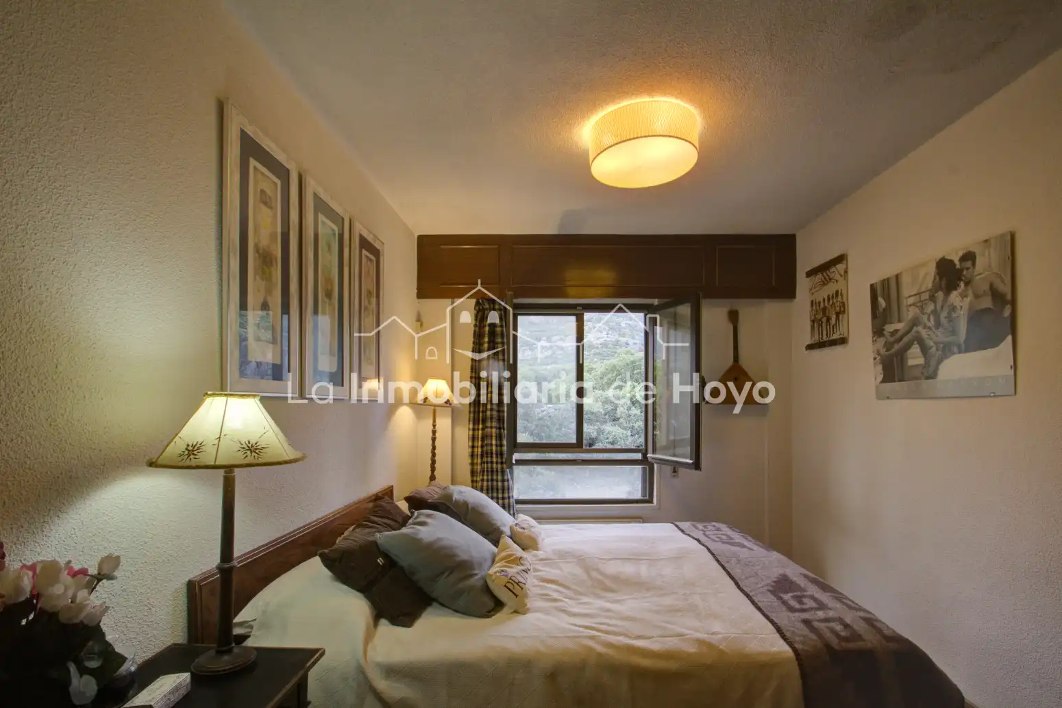 Schlafzimmer von Wohnung zum Verkauf in Hoyo de Manzanares mit Heizung, Privatgarten und Abstellraum
