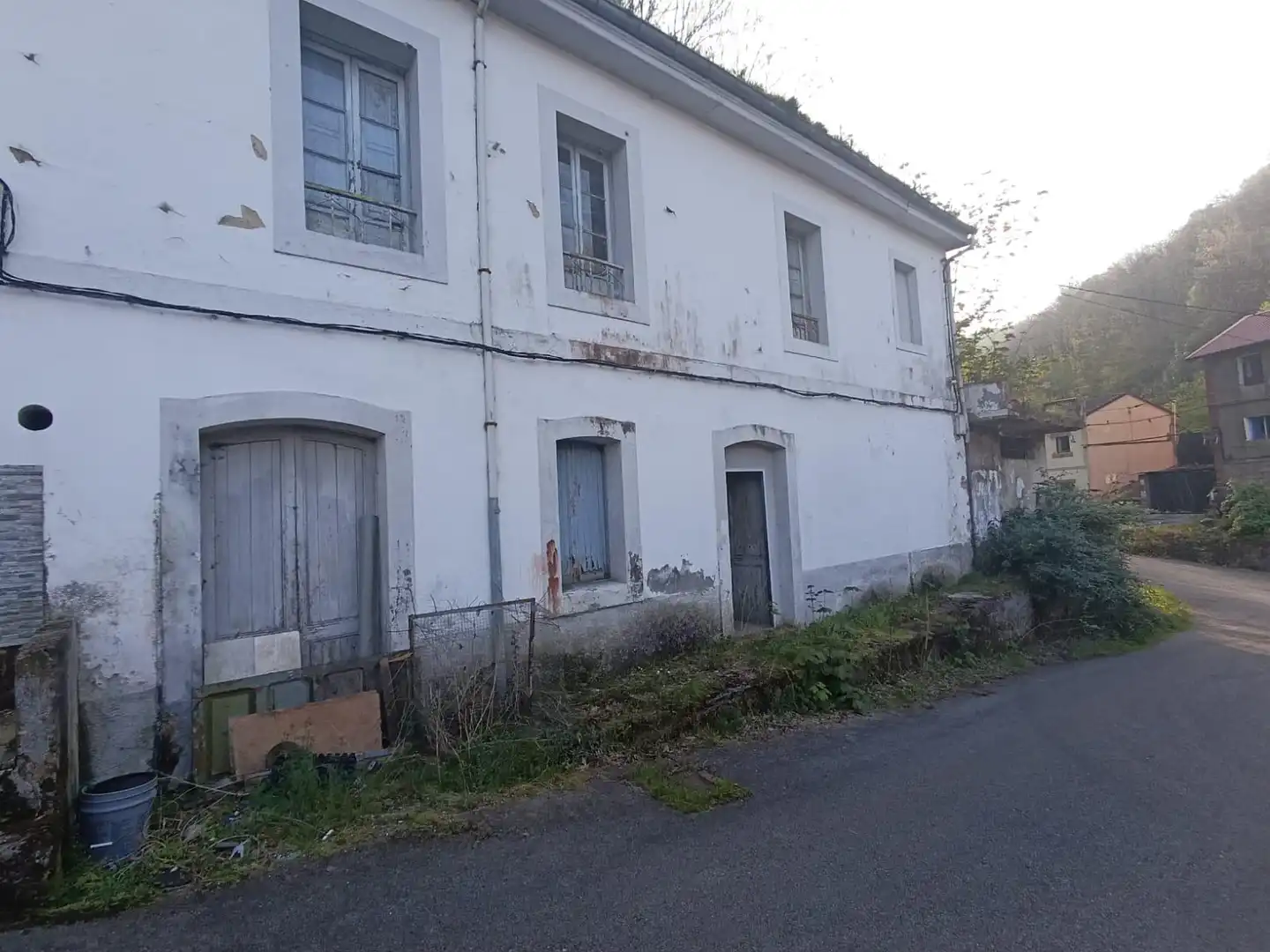 Vista exterior de Casa o xalet en venda en Langreo