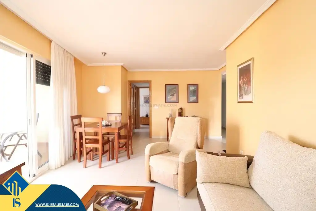 Living room of Flat for rent in Orihuela  with Terrace, Furnished and Oven