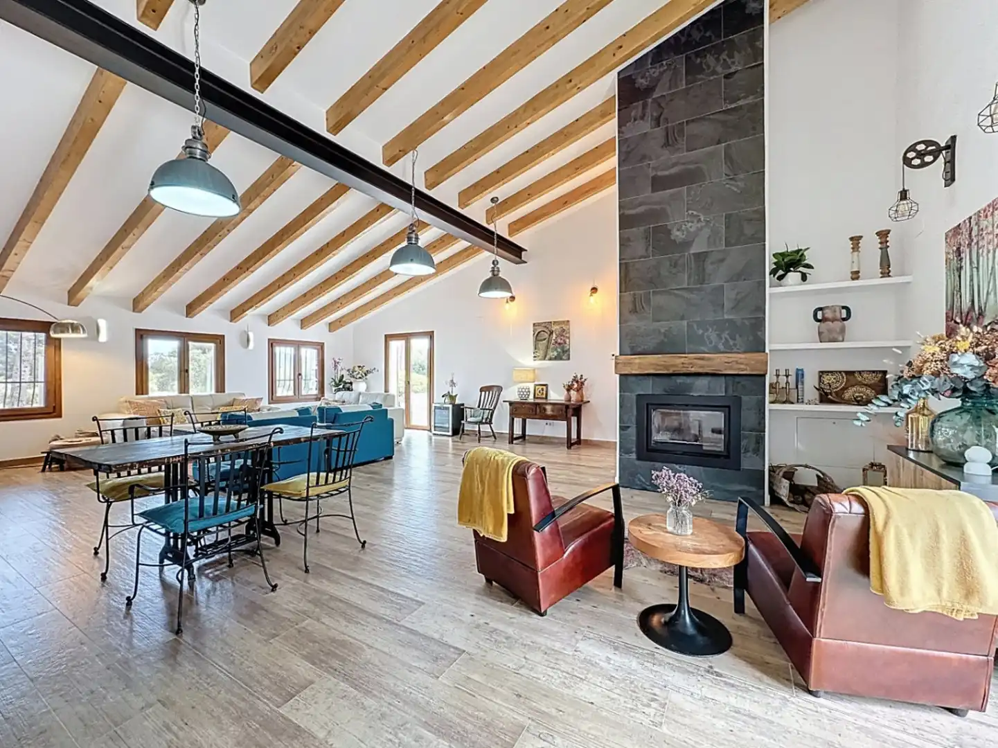 Living room of Houses for sale in L'Alfàs del Pi  with Air Conditioner, Heating and Private garden