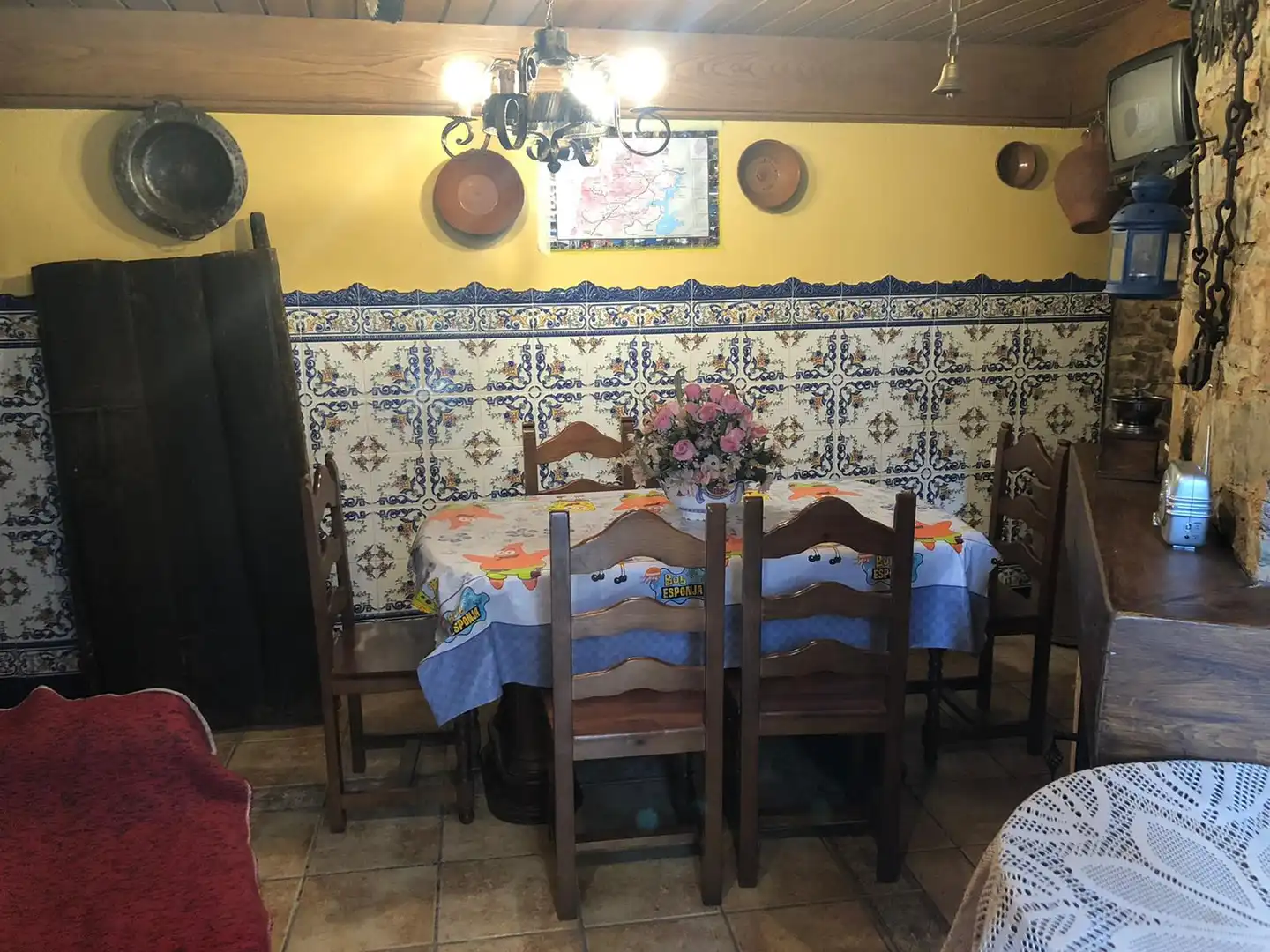 Menjador de Finca rústica en venda en Ladrillar amb Moblat