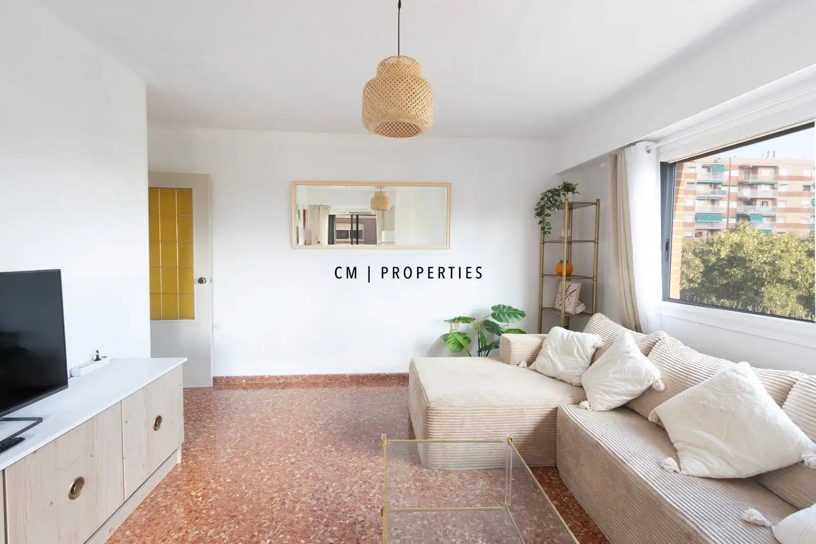 Wohnzimmer von Wohnung zur Miete in Quatre Carreres