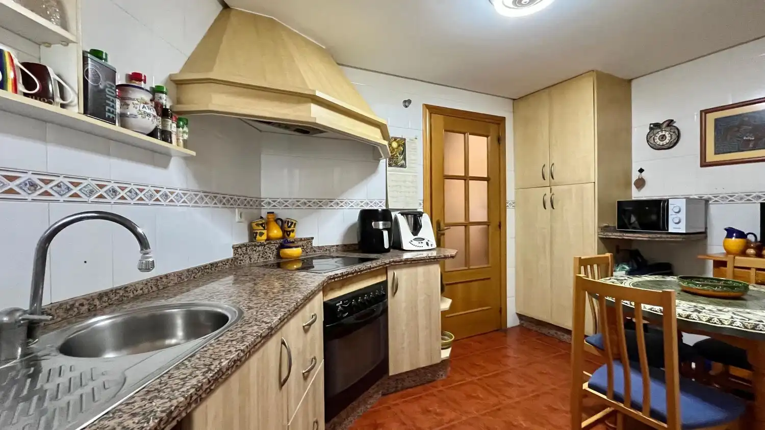 Cocina de Apartamento en venta en Benalmádena con Aire acondicionado, Calefacción y Terraza