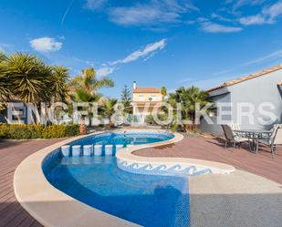 Swimming pool of House or chalet for sale in Llíria  with Air Conditioner, Terrace and Swimming Pool