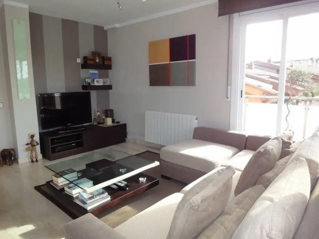Sala de estar de Piso en venta en Rubí