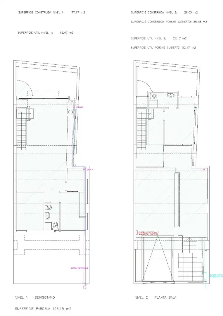 Einfamilien-Reihenhaus zum Verkauf in Santa Cruz de Tenerife mit Klimaanlage, Terrasse und Abstellraum