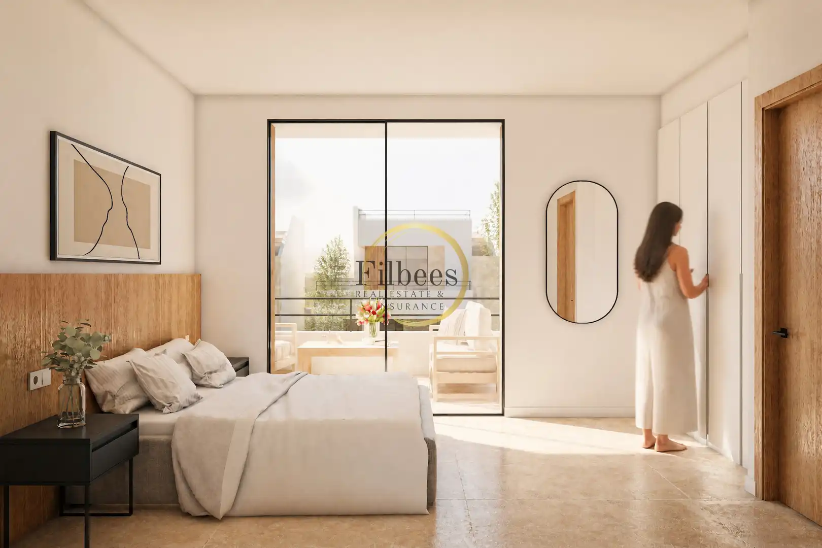 Dormitori de Dúplex en venda en Alhama de Murcia amb Aire condicionat, Calefacció i Jardí privat